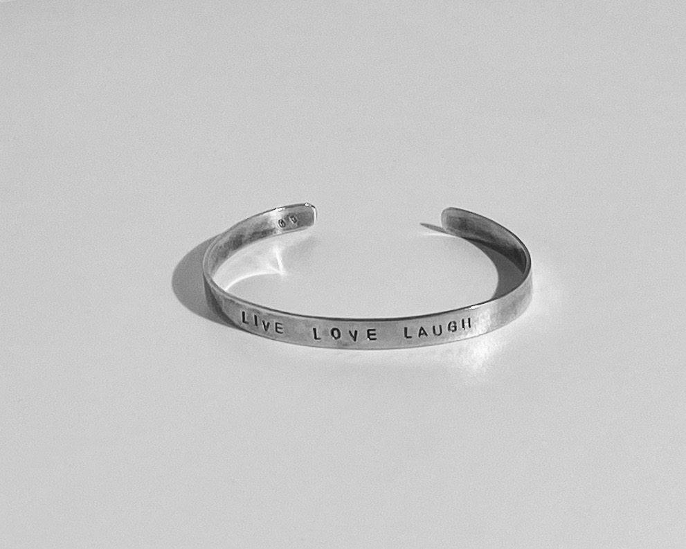 gfunkel.at Armspange mit deinem persÃ¶nlichen Motto thumbnail